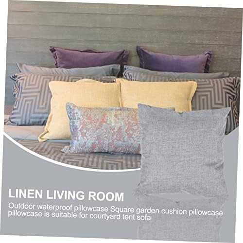 SOLUSTRE 1piece Outdoor Waterproof Pillowcase for Home Decor