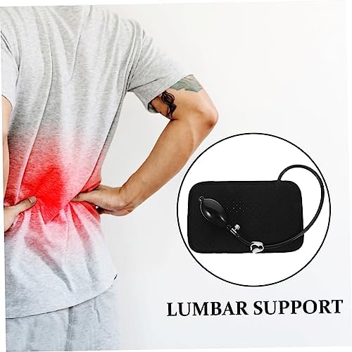 Ipetboom Inflatable Lumbar Support Pad for Hiking Camping Office Breaks