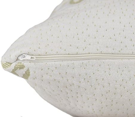 Golden Linens Zippered Pillow Cover - Hotel Quality Fabric Queen 20 X 30