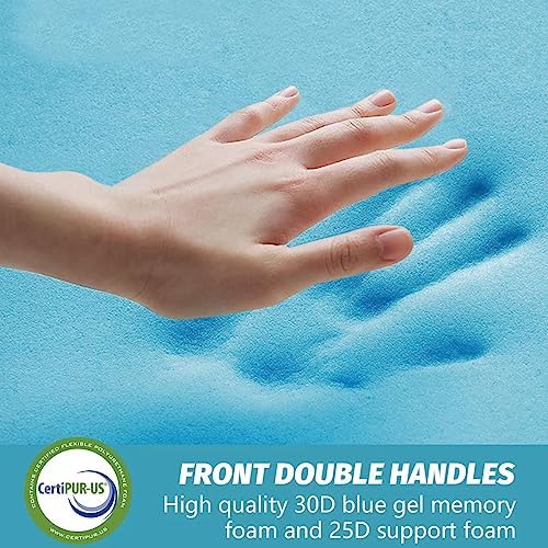 JOYWOO Memory Foam Leg Elevation Pillow - 4 Height Options Removable Washable Cover