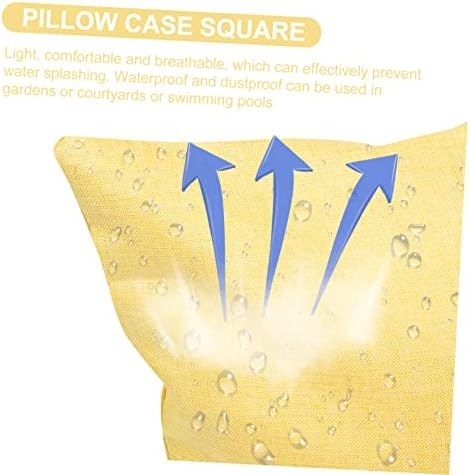 DECHOUS 3pcs Waterproof Outdoor Pillow Covers 1