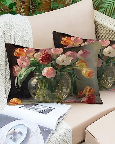 Waterproof Pillow Protector 2 Pack 12x20 Inches