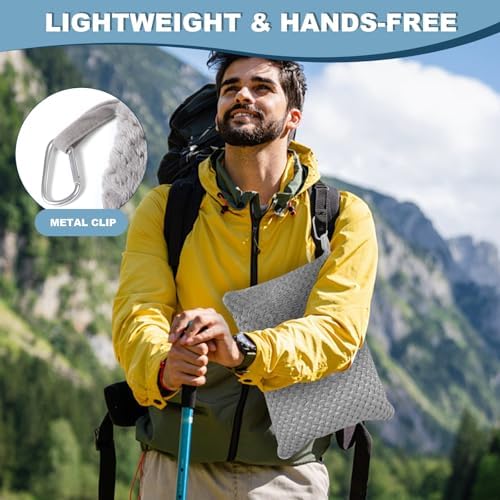 Nenolix Travel Blanket Set with Pillow and Carry Bag