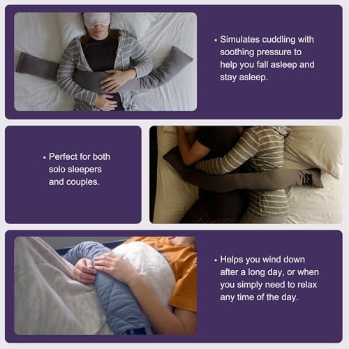 Good Karma Mart Cuddle Sleep Weighted Pillow - Cool Touch Travel Friendly