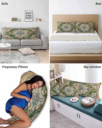 Boho Body Pillowcase with Envelope Closure