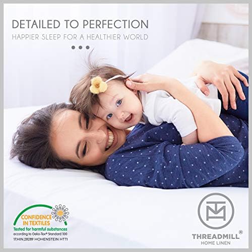 Threadmill Luxury King Pillow Cases 2 Piece Set