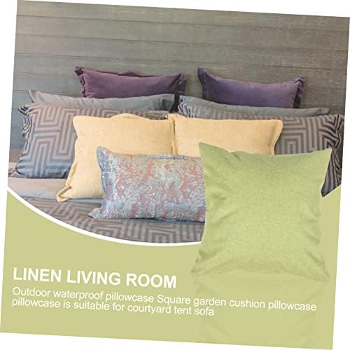 TIDTALEO Waterproof Throw Pillow Cover for Outdoor Use