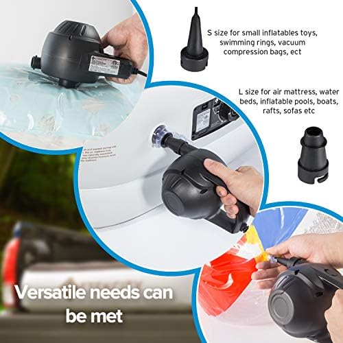 Etekcity Portable Electric Air Pump 110-120V Black