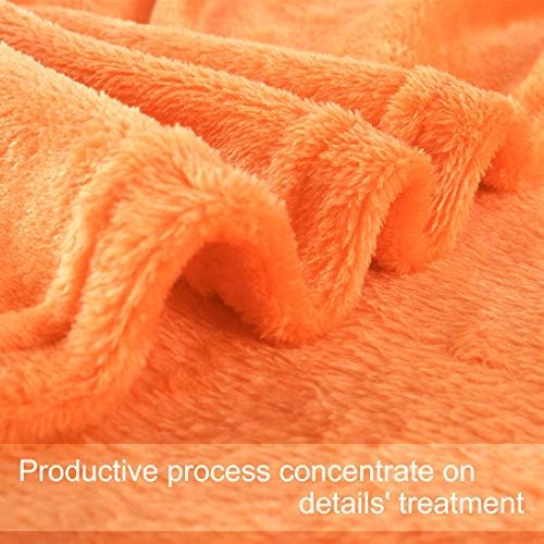 Uxcell Flannel Fleece Blanket - Queen Size Soft and Lightweight