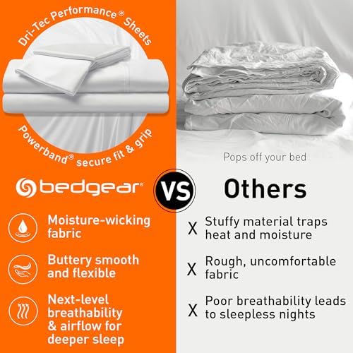 Bedgear Dri-Tec Sheet Set Cool Breathable and Comfortable