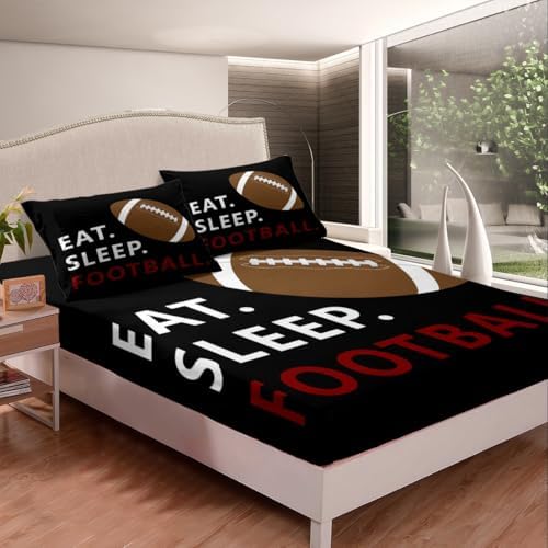 Castle Fairy Black Microfiber Twin Fitted Sheet Set with Pillowcase