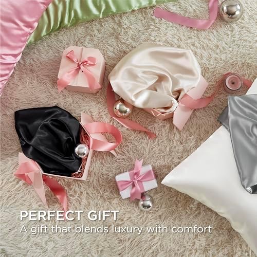 Bedsure Satin Pillowcase Set 2 Pack - 20x26 Inches 1