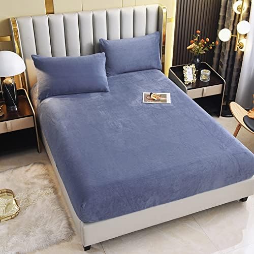 Velvet Fitted Sheet with 15 Deep Pocket