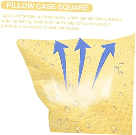 Amosfun Waterproof Outdoor Pillowcase for Garden Porch