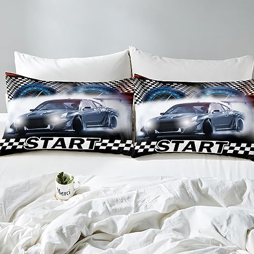 Castle Fairy Sports Car Boys Sheet Set with Pillowcases
