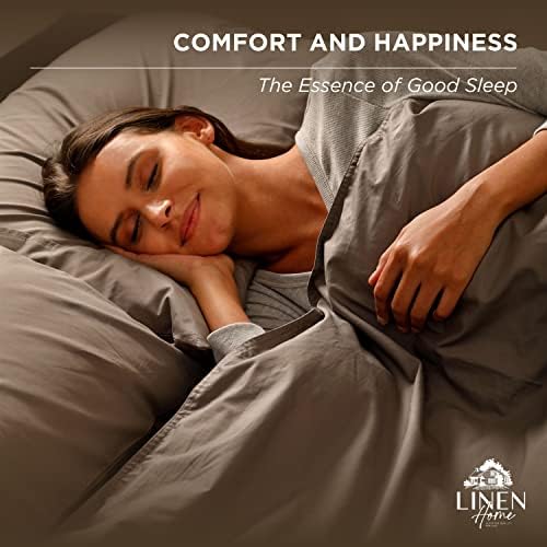 Linen Home 100 Cotton Percale King Pillowcases 2 Pack