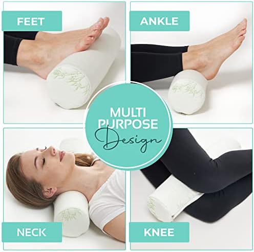 AllSett Health 2 Pack Cervical Neck Roll Pillow