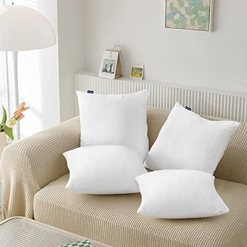 Moonsea 22x22 Pillow Protector Set of 4 Waterproof Pillow Covers