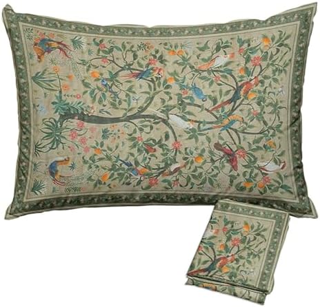 Chinoiserie Pillow Protectors with Zipper Set of 2