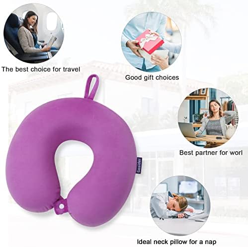 Gosider Travel Pillow with Memory Foam Support
