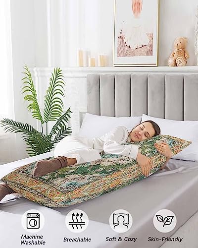 Boho Body Pillowcase with Envelope Closure