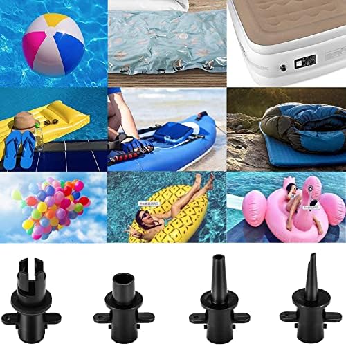 KERUITA 300W Electric Air Pump with 5 Nozzles