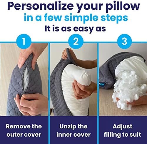 Sidney Sleep Mini Travel Neck Pillow - Grey 1