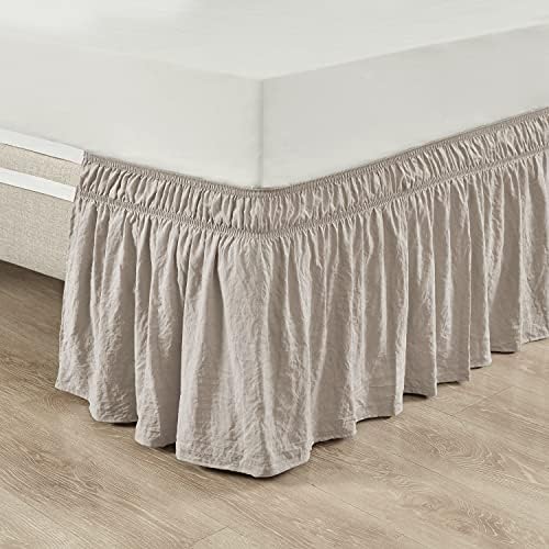 Lush Decor Ruched Ruffle Bedskirt Twin Full