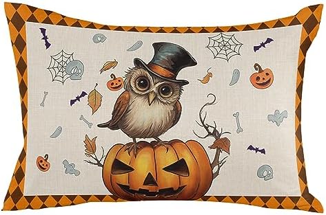 Waterproof Pillow Protector 2 Pack - Halloween Themed