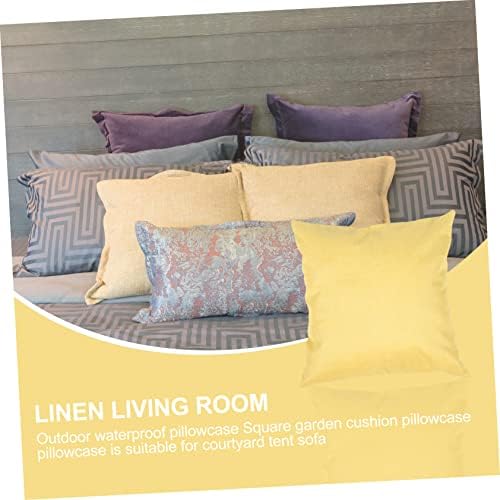 DECHOUS 3pcs Waterproof Outdoor Pillow Covers 1