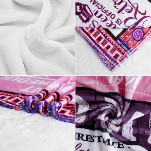 Retirement Blanket for Women - Cozy Throw Gift