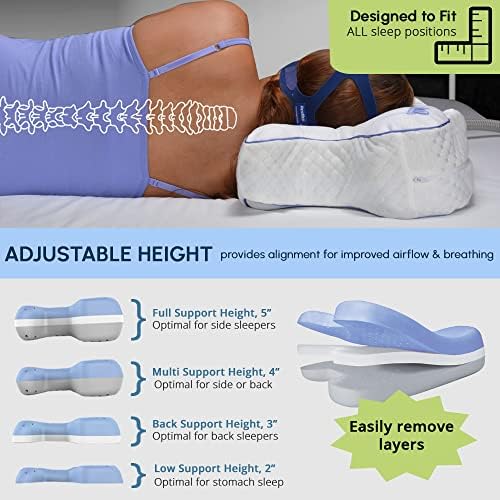 Contour CPAPMax 2-in-1 Cooling Plush Pillow 1