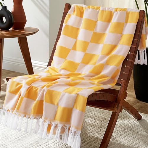 Genoveva Lightweight Woven Throw Blanket Cotton