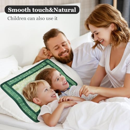 LazyGa Jade Massage Pillow Cover - Cool Anti-Slip Multi-Purpose