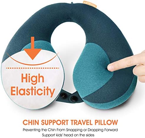 INFANZIA Travel Neck Pillow for Kids - Blue