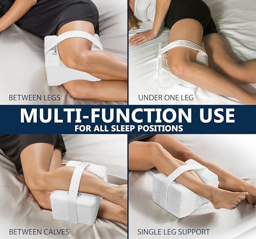 ComfiLife Knee Pillow for Side Sleepers - Cooling and Adjustable