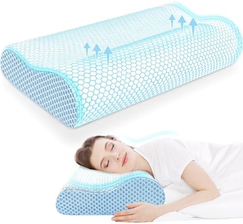 CloudBliss Ergonomic Neck Pillow for Sleep Relief