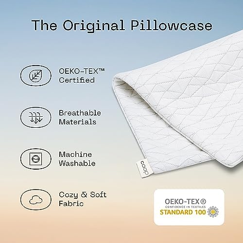 Coop Home Goods Original Queen Pillow Case with Zipper