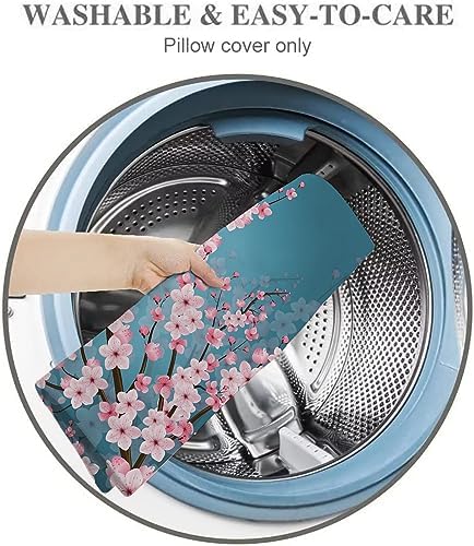 TOKILIAR Cherry Blossom Queen Pillowcase Set of 2