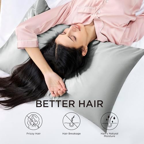 Bedsure Satin Pillowcase Set 2 Pack - 20x26 Inches 1