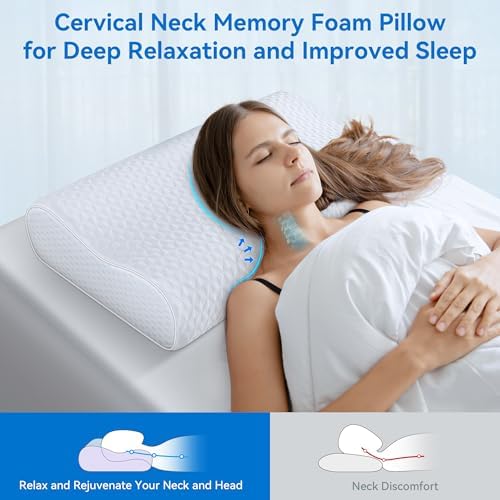 Zibroges Sandwich Cervical Pillow Queen Size