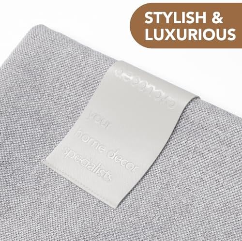 Deconovo Grayish Purple Pillow Covers 18x18 Pack of 2