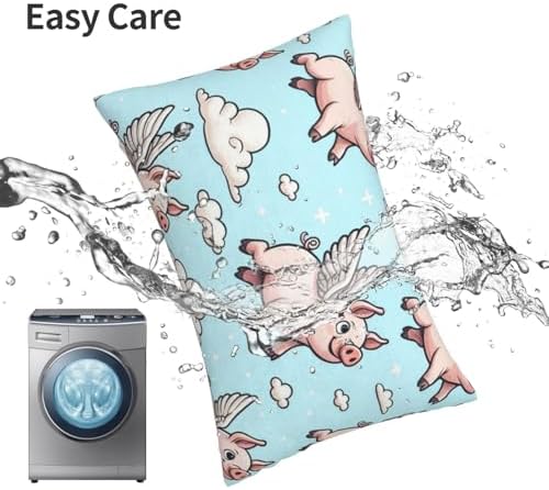 Augenstern Flying Pigs Blue Sky Pillow Protector