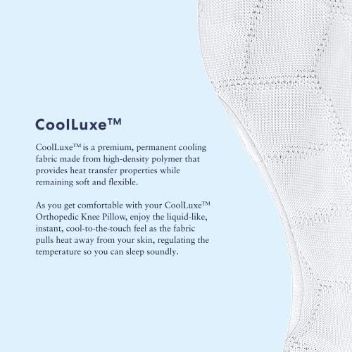 Luna Orthopedic Knee Pillow for Hip Back Pain Relief