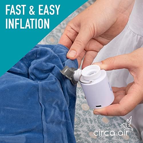 Circa Air Mini Portable Electric Air Pump for Inflatables and Mattresses