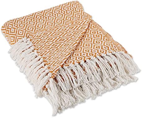 DII Rustic Farmhouse Woven Throw 50x60