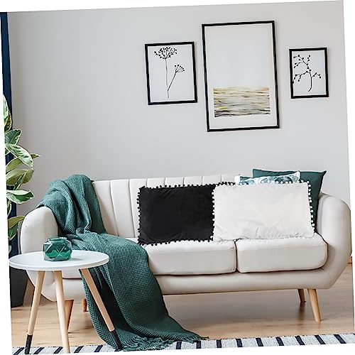 ULDIGI 2pcs Rectangular Velvet Pillow Covers 1