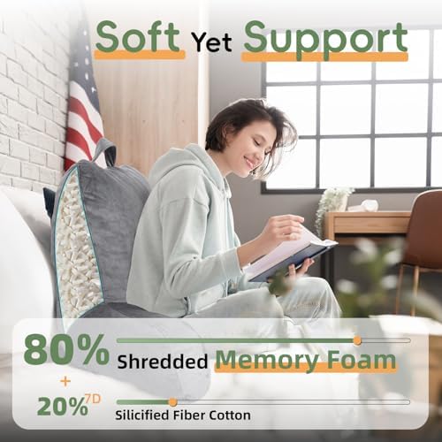 ROKDUK Reading Pillow with Arm Support