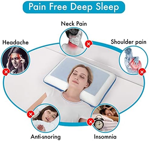 Comfyt Cooling Memory Foam Cervical Pillow