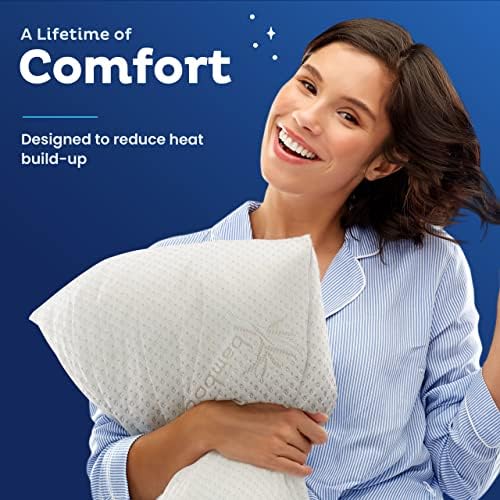 Snuggle-Pedic Pillow Covers - Zippered Kids Protector wKool Flow Technology